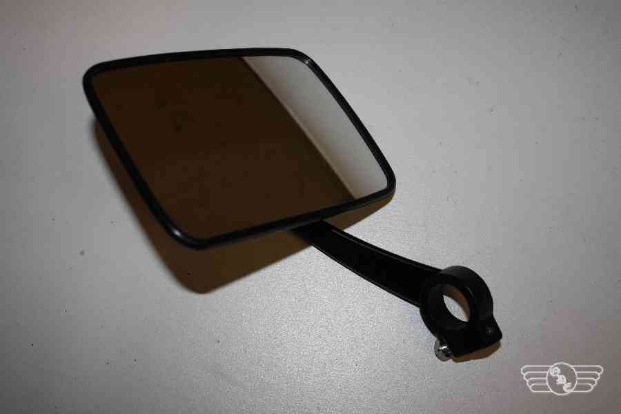 Klemmspiegel, links, eckig, schwarz Klemmspiegel, links, eckig, schwarz